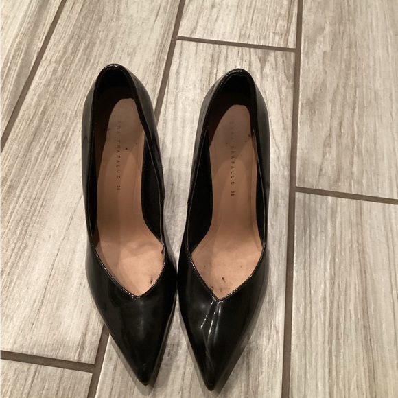 Zara black patent leather pumps - Picture 5 of 5